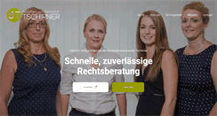 Desktop Screenshot of kanzlei-tschirner.de