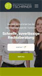 Mobile Screenshot of kanzlei-tschirner.de